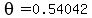 theta=0.54042