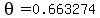 theta=0.663274
