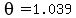 theta=1.039