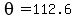 theta=112.6