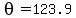 theta=123.9