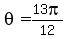 theta=13pi%2F12