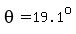 theta=19.1%5Eo