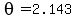 theta=2.143