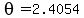 theta=2.4054