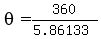 theta=360%2F%285.86133%29