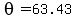 theta=63.43