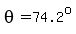theta=74.2%5Eo