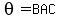 theta=BAC