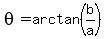 theta=arctan%28b%2Fa%29