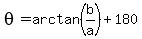 theta=arctan%28b%2Fa%29%2B180