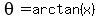 theta=arctan%28x%29