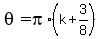 theta=pi%2A%28k%2B3%2F8%29