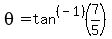 theta=tan%5E%28-1%29%287%2F5%29