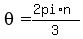theta+=+%282+pi%2A+n%29%2F3