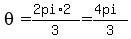 theta+=+%282+pi+%2A2%29%2F3=+%284+pi+%29%2F3