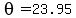 theta+=+23.95