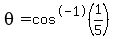 theta+=+cos%5E-1%281%2F5%29