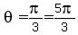 theta+=+pi%2F3+=+5pi%2F3