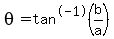 theta+=+tan%5E-1%28b%2Fa%29+