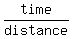 time%2Fdistance