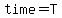 time+=T