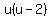 u%28u-2%29
