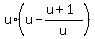 u%2A%28u+-+%28u%2B1%29%2Fu%29