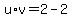 u%2Av=2-2