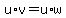 u%2Av+=+u%2Aw