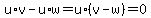 u%2Av+-+u%2Aw+=+u%2A%28v-w%29+=+0