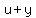 u%2By