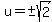 u=%22%22+%2B-+sqrt%282%29