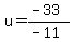 u=%28-33%29%2F%28-11%29