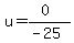 u=%280%29%2F%28-25%29