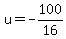 u=-100%2F16