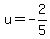 u=-2%2F5