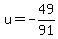 u=-49%2F91