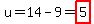 u=14-9=highlight%285%29