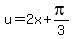 u=2x%2Bpi%2F3