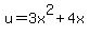 u=3x%5E2%2B4x