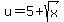 u=5%2Bsqrt%28x%29