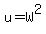 u=W%5E2