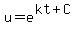 u=e%5E%28kt%2BC%29