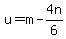u=m-4n%2F6