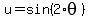 u=sin%282%2Atheta%29