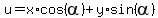u=x%2Acos%28alpha%29%2By%2Asin%28alpha%29