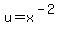 u=x%5E%28-2%29