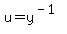 u=y%5E%28-1%29