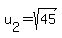 u%5B2%5D=sqrt%2845%29